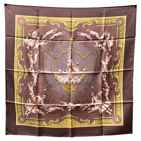 hermes chiens et valets scarf|More.